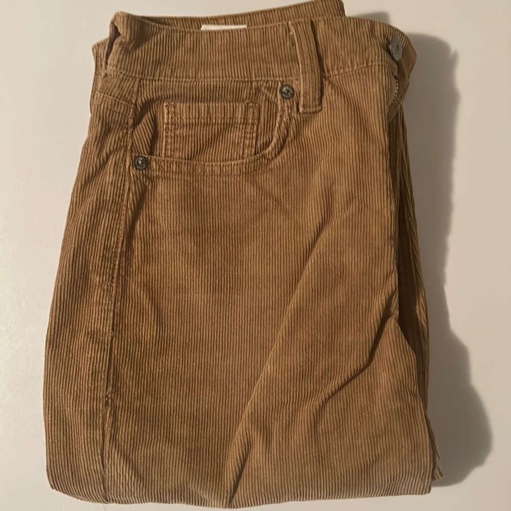 Brown American Eagle corduroy jeans